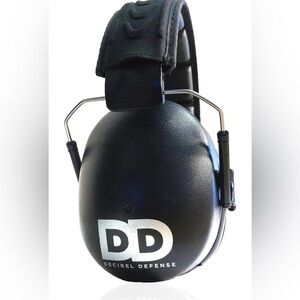 Professional Safety Ear Muffs by Decibel Defense - 37dB NRR -